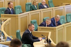 Губернатор в Совете Федерации отметил роль и поддержку Володина в развитии региона 