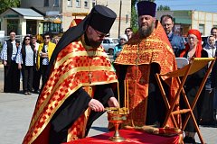 9 мая ровенцев объединил и ещё один повод — мы открыли в Ровном часовню «Во имя великомученика Георгия Победоносца в память павших воинов»