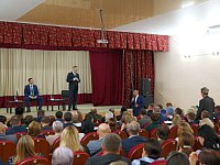 С жителями Ровенского района сегодня пообщались по вопросу развития территории