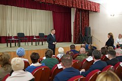 В Ровенском районе уже по сложившейся традиции посетил семью нашего участника СВО