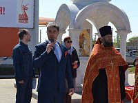 9 мая ровенцев объединил и ещё один повод — мы открыли в Ровном часовню «Во имя великомученика Георгия Победоносца в память павших воинов»