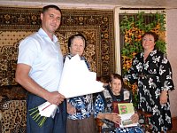 95-летний юбилей отметила жительница Ровного, труженица тыла Нина Васильевна Иванова