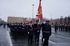 Саратовцы приняли участие в окружном Параде Памяти